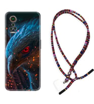 General Mobile GM 21 Pro GM 22 Pro Plus Kılıf Boyun Asklı Rasta Silikon Şahin 1756