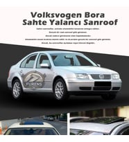 Wv Bora Parlak Siyah Yalancı Çakma Sahte Sunroof