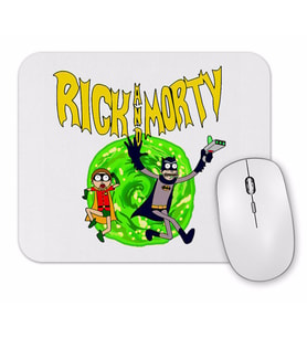 Rick Morty Batman Mouse Pad.jpg
