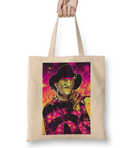 Neon Horror Freddy Bez Çanta Uzun Saplı