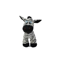 Oyuncak Peluş Zebra 30 Cm - Uyku Ve Oyun Arkadaşı Peluş Oyuncak (Siyah & Beyaz)