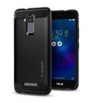 Spigen ZenFone 3 Max (ZC520TL) ile Uyumlu Kılıf Rugged Armor (Siyah)