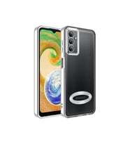 Samsung Galaxy A14 Uyumlu Kılıf Kamera Korumalı Logo Gösteren Zore Omega Kapak
