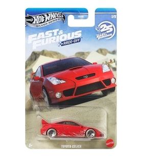 Hot Wheels Fast & Furious 25 Yil Race-Off Toyota Celica Jkx15 - Hnr88