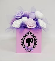 Barbie Temalı Pembe Kokulu Taş Dekoratif Hediyelik