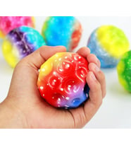 Yükseğe Zıplayan Top Moon Ball Ay Topu Rengarenk 7 cm - 1 Adet