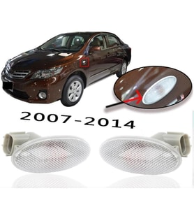 Toyota Corolla Sağ + Sol Ön Sinyal Lambası Takımı 2007--2014 (531212349)
