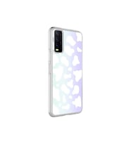 Vivo Y20 Uyumlu Kılıf Zore M-Blue Desenli Kapak