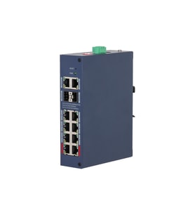 DAHUA CHS4212-8GT-110, 8 Port, Gigabit, PoE 110W, 2 Port Uplink, 2 Port SFP, Cloud Yönetilebilir, Switch
