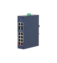 DAHUA CHS4212-8GT-110, 8 Port, Gigabit, PoE 110W, 2 Port Uplink, 2 Port SFP, Cloud Yönetilebilir, Switch
