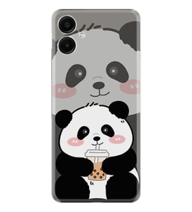 Samsung Galaxy A06 Kılıf Boutique Baskılı Resimli Milkshake Panda Pcode -058