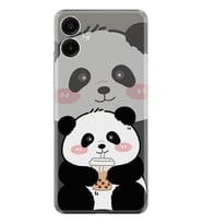 Samsung Galaxy A06 Kılıf Boutique Baskılı Resimli Milkshake Panda Pcode -058