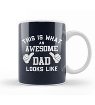 Fathers Day This Is What An Awesome Dad Kupa Bardak Porselen