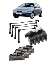 1998-2004 FİAT BRAVO 1.6 16V 4 ADET ORJİNAL BUJİ + BUJİ KABLOSU + ATEŞLEME BOBİNİ