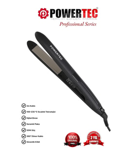 Powertec TR-2800 Seramik Saç Şekillendirici Düzleştirici