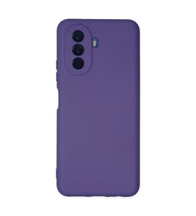 Huawei Nova Y70 Kılıf Nano İçi Kadife Silikon - Mor