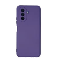Huawei Nova Y70 Kılıf Nano İçi Kadife Silikon - Mor