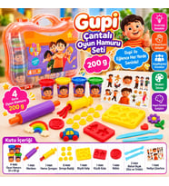 Gupi Çantalı Oyun Hamuru Seti 200 g