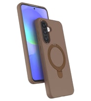 Galaxy A37 5G Regal Magsafe Standlı Kapak - Çöl Titanyum