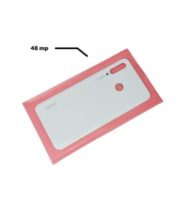 Tkgz - P30 Lite Arka Pil Batarya Kapağı (48 MP) BEYAZ