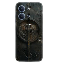 Xiaomi Redmi 15C Kılıf Boutique Baskılı Resimli Sword Pcode -051