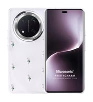 Microsonic Honor Magic 7 Lite Kılıf PrettyCharm Tulip (Yeşil)