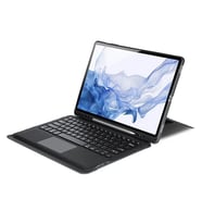DUX DUCIS Galaxy Tab S8+ / S7+ / S7 FE İçin Ayrılabilir Bluetooth Klavye Touchpad - SSSSSS9292-9
