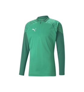 Puma 657982 Teamcup Traınıng 1/4 Zıp Top Yeşil
