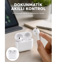 Kaliteli Ucuz İos Ve Android Uyumlu Tws Bluetooth Kulaklık Anc Özelliği Yeni Nesil