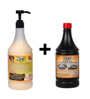 Ponza'lı (Talaşlı) El Temizleme Kremi ( Sabunu) 1 kg & Oto, Motor Ve Tır Yıkama İlacı 1 Litre