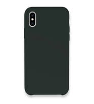 Apple iPhone XS Max Kılıf Lansman Legant Silikon - Koyu Yeşil