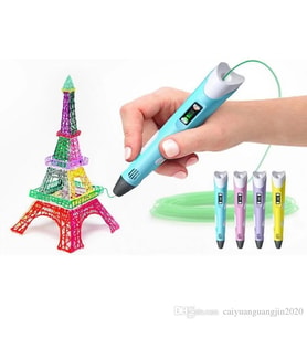 pilelistore Üç Boyutlu Yazıcı 3D Kalem Pen Printer
