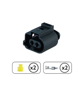 Volkswagen Cam Fıskiye Motoru Soketi 2 Pin Kablosuz