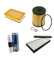 Filtre Bakım Seti BMW 7 SERİSİ 745 Benzin 2002-2005 Hava + Yağ F + Yakıt F. + Polen Sardes