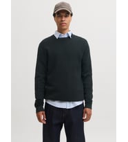 JACK JONES Erkek Örgü Pamuklu Kazak 12295909