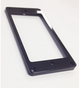 Artec BKRING35 Sap (Neck) Humbucker Manyetik Çerçevesi - Siyah (Aksesuar/Yedek Parça)  Standart Ölçü, Dayanıklı Plastik Yapı ve Kolay Montaj İmkanı