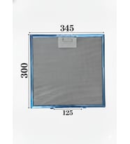 Arçelik İle Uyumlu P 18 YCS Davlumbaz Metal Filtresi