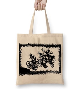 Bmx Racing Jump Motorsiklet Bez Çanta Uzun Saplı