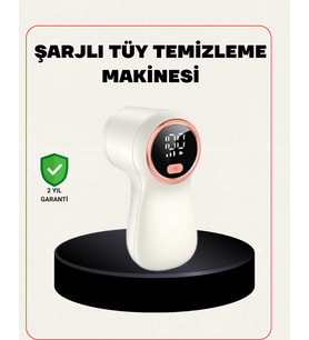 Şarjlı Tüy Temizleyici Paslanmaz Çelik Bıçaklı