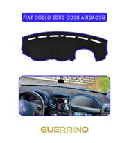 FIAT Doblo 2000-2008 Modellerine Uygun aırbagsızTORPİDO KORUMA HALISI MAVİ KENAR