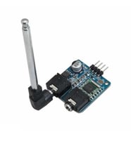 TEA5767 FM Stereo Radyo Alıcı Modülü + Anten I2C Dijital Programlanabilir Düşük Güç 76Mhz-108Mhz