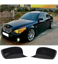 Bmw E60 Batman Yarasa Ayna Kapağı Piona Black ABS 2003 - 2010