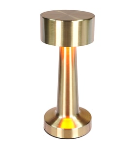 Dokunmatik Dekoratif Masa Lambası 1800 Mah 60 Lümen Gold SLM9066