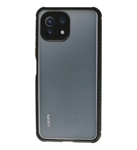 Mİ 11 Lite Kılıf Miami Şeffaf Silikon - Siyah