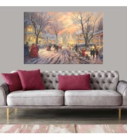 Miyrem Exclusive Serie"  Sokak ve İnsanlar Kanvas Tablo