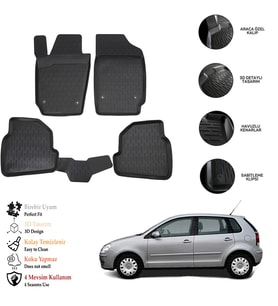 Vw Polo 2013 3D Havuzlu Paspas OTL
