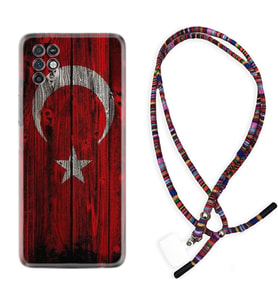 INFINIX Note 11 Pro Note 10 Hot 9 Play Kılıf Boyun Asklı Rasta Silikon Şanlı Türk Bayrağı 2 1317