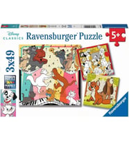 Ravensburger Walt Disney Hayvanlar Puzzle 3 x 49 Parça