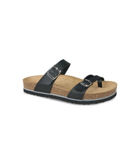 Ceyo 9910-Z34 Anatomik Taban Kadın Terlik Siyah 36-40