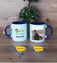 Orman Mühendisi Kupa Bardak Lacivert Fotoğraflı Mühendisler Günü Hediyesi